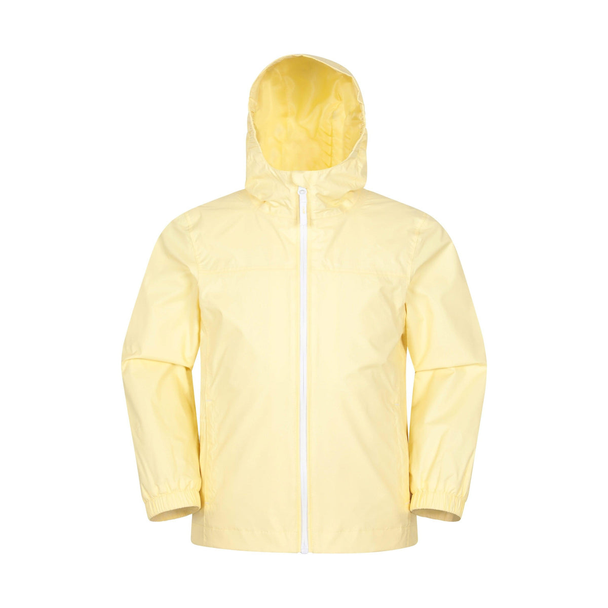 Yellow - Front - Mountain Warehouse Childrens-Kids Torrent Waterproof Jacket