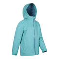 Teal - Lifestyle - Mountain Warehouse Childrens-Kids Torrent Waterproof Jacket