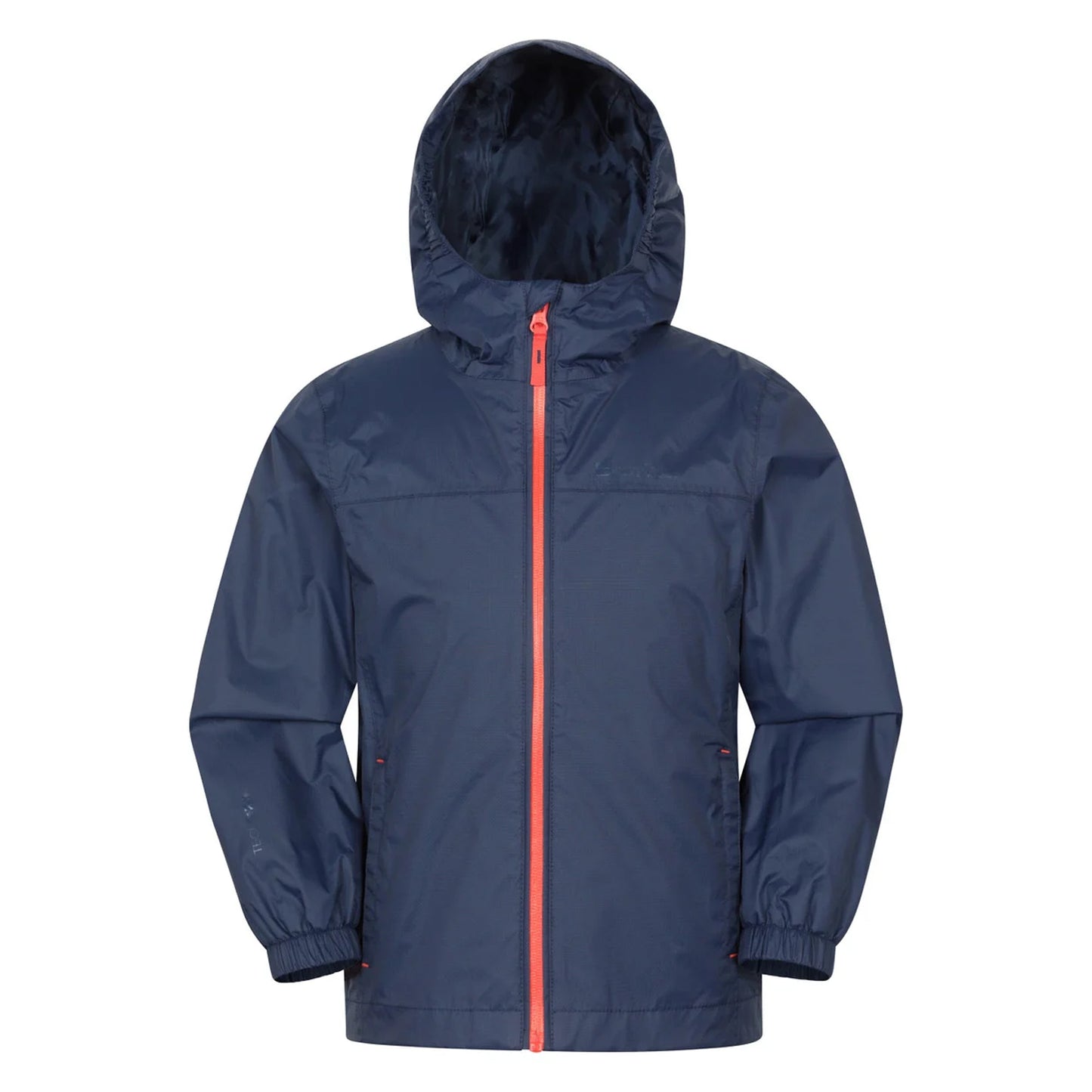 Blue - Front - Mountain Warehouse Childrens-Kids Torrent Waterproof Jacket
