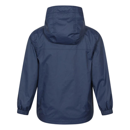 Blue - Back - Mountain Warehouse Childrens-Kids Torrent Waterproof Jacket