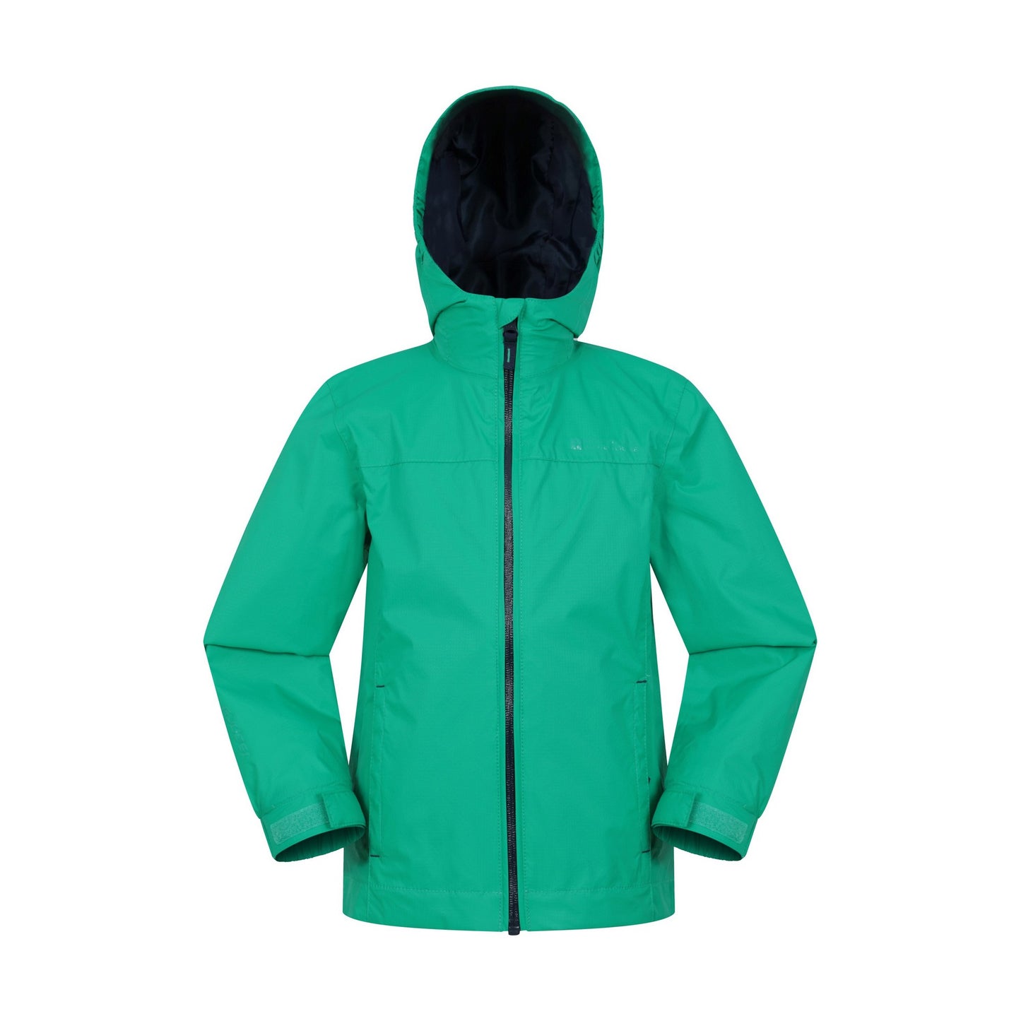 Green - Front - Mountain Warehouse Childrens-Kids Torrent Waterproof Jacket