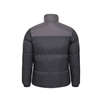 Black - Back - Mountain Warehouse Mens Rush Padded Jacket