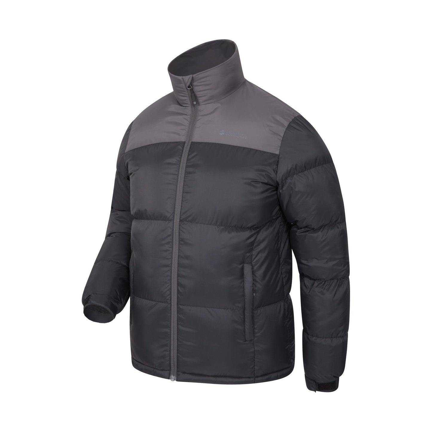 Black - Side - Mountain Warehouse Mens Rush Padded Jacket