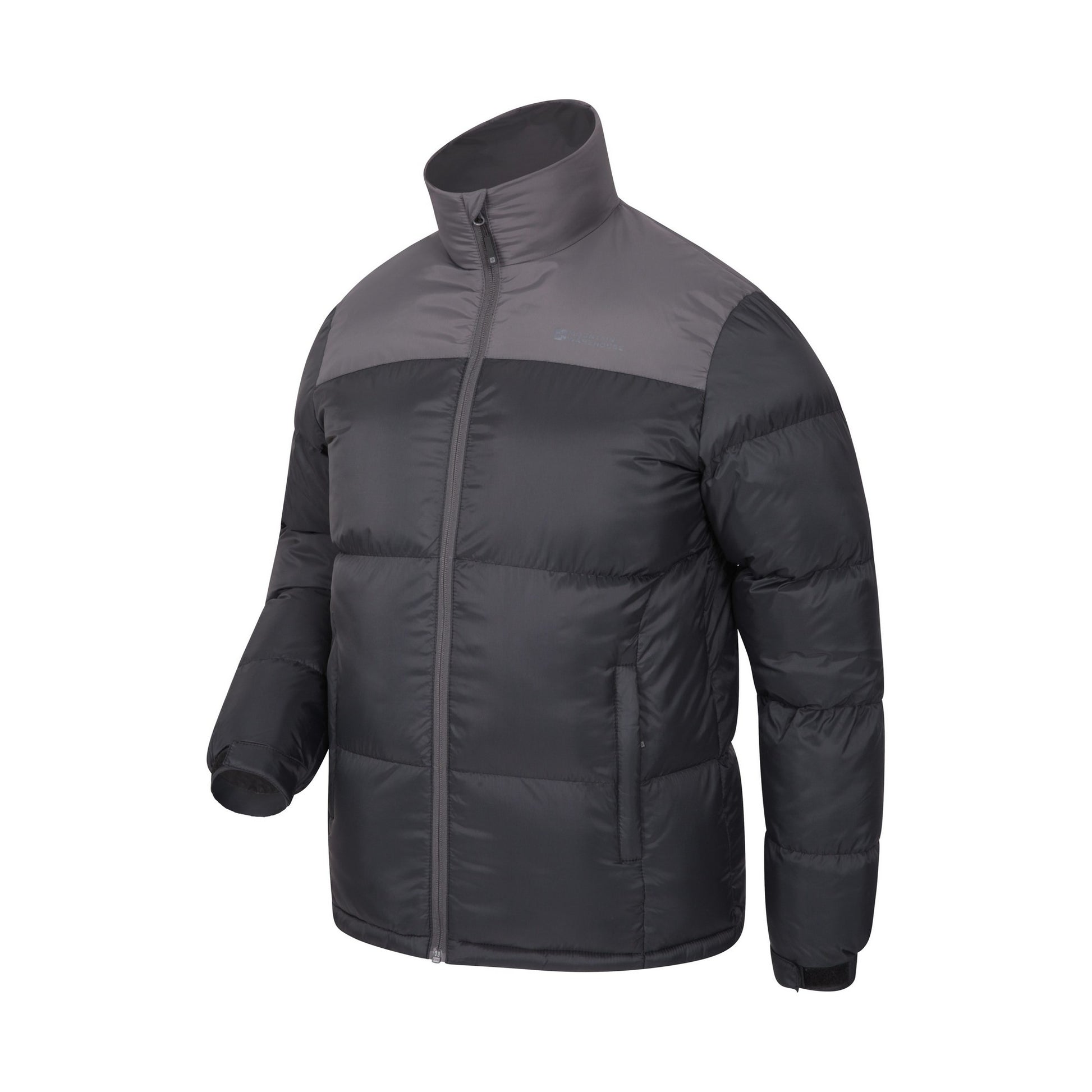 Black - Side - Mountain Warehouse Mens Rush Padded Jacket