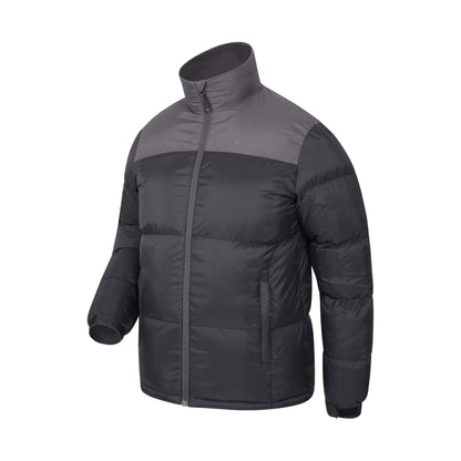 Black - Side - Mountain Warehouse Mens Rush Padded Jacket
