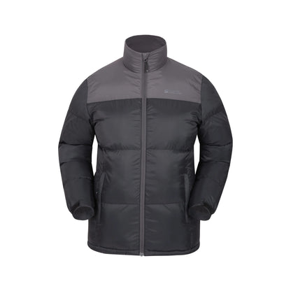 Black - Front - Mountain Warehouse Mens Rush Padded Jacket