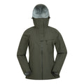 Dark Khaki - Front - Mountain Warehouse Womens-Ladies Arlberg 2.5 Layer Waterproof Jacket
