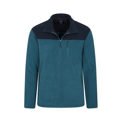 Blue - Back - Mountain Warehouse Mens Buchanan Fleece Jacket