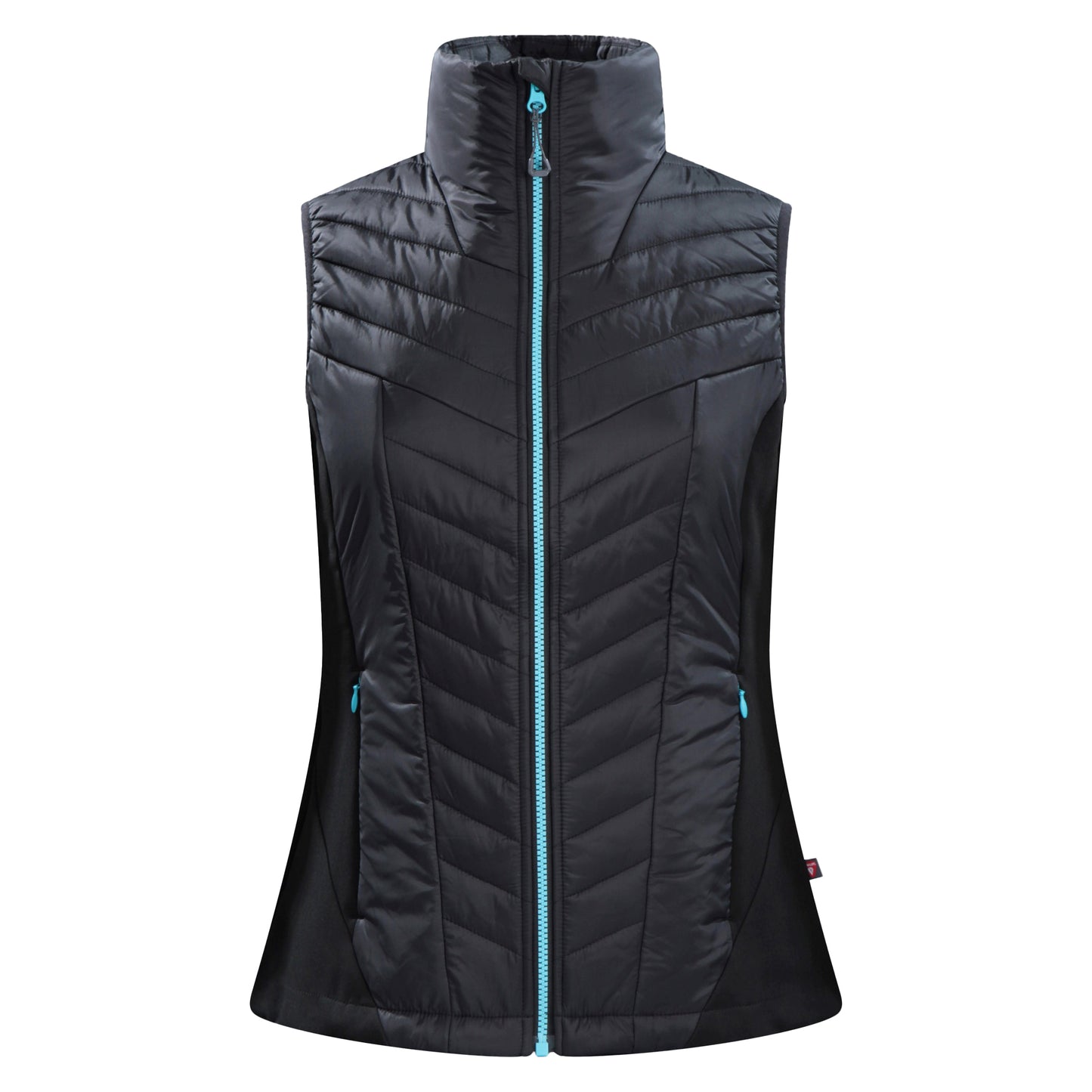 Black - Front - Mountain Warehouse Womens-Ladies Ultra Siurana Gilet