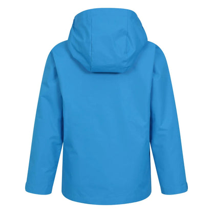 Bright Blue - Back - Mountain Warehouse Childrens-Kids Fell 3 in 1 Water Resistant Jacket