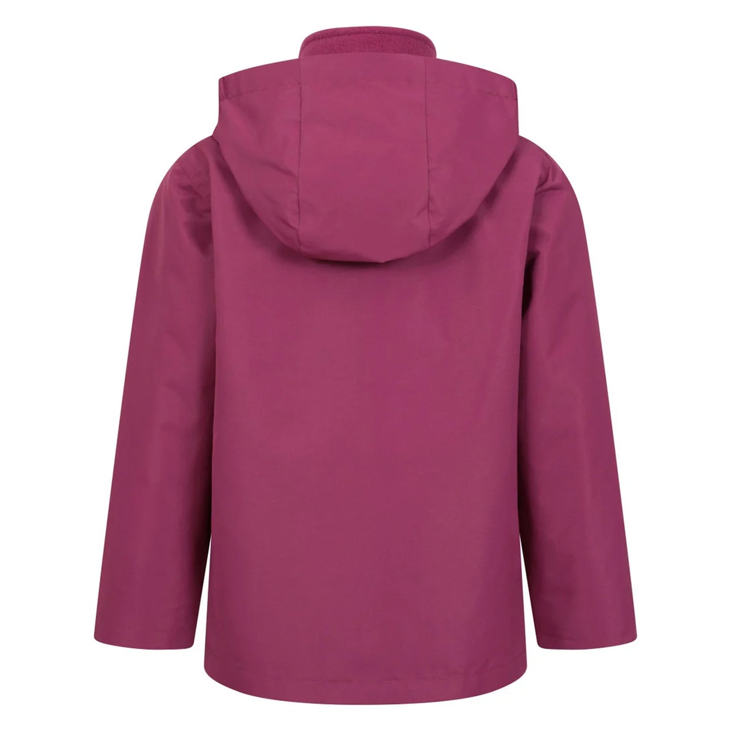 Grape - Back - Mountain Warehouse Childrens-Kids Fell 3 in 1 Water Resistant Jacket