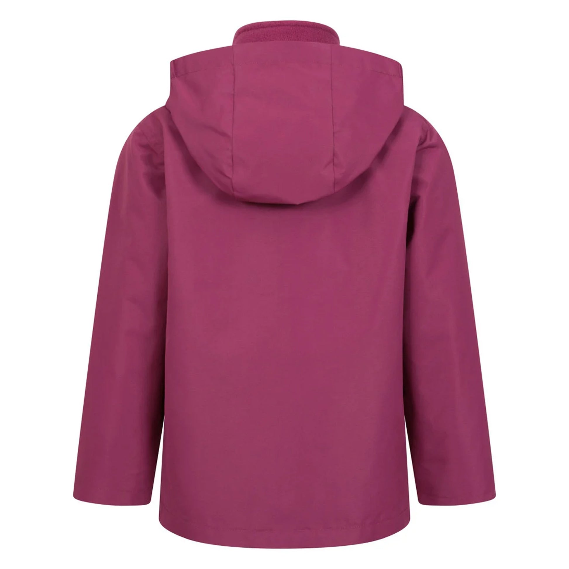 Grape - Back - Mountain Warehouse Childrens-Kids Fell 3 in 1 Water Resistant Jacket