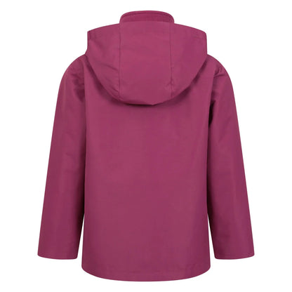 Grape - Back - Mountain Warehouse Childrens-Kids Fell 3 in 1 Water Resistant Jacket