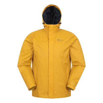 Mustard - Front - Mountain Warehouse Mens Torrent Waterproof Jacket