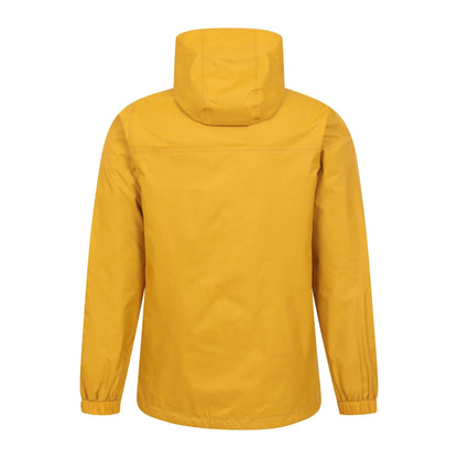 Mustard - Back - Mountain Warehouse Mens Torrent Waterproof Jacket