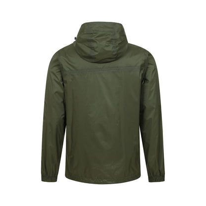 Khaki Green - Back - Mountain Warehouse Mens Torrent Waterproof Jacket