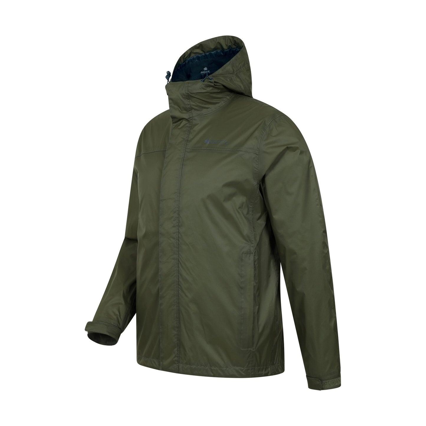 Khaki Green - Side - Mountain Warehouse Mens Torrent Waterproof Jacket