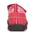 Dark Pink - Front - Mountain Warehouse Childrens-Kids Pebble Sandals