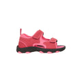 Dark Pink - Front - Mountain Warehouse Childrens-Kids Pebble Sandals