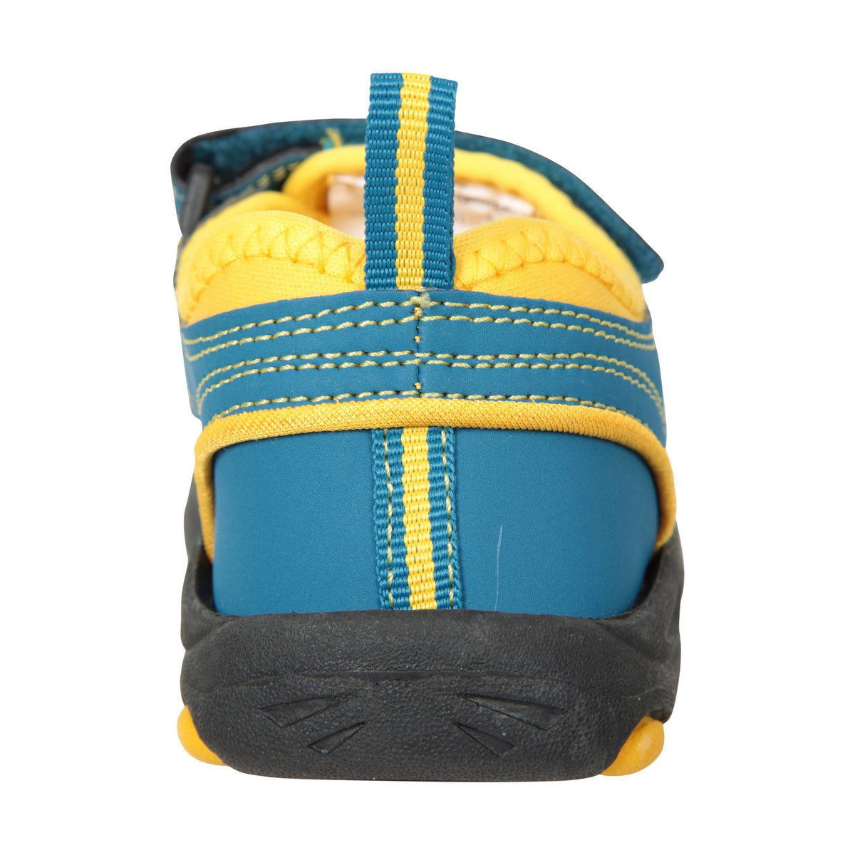Teal - Back - Mountain Warehouse Childrens-Kids Pebble Sandals