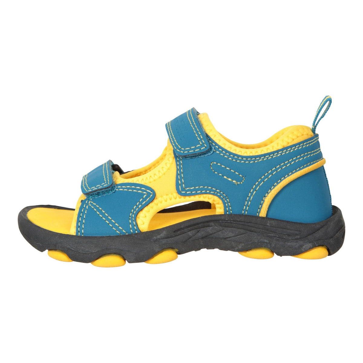 Teal - Side - Mountain Warehouse Childrens-Kids Pebble Sandals