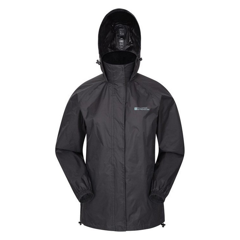 Black - Back - Mountain Warehouse Womens-Ladies Pakka Waterproof Jacket