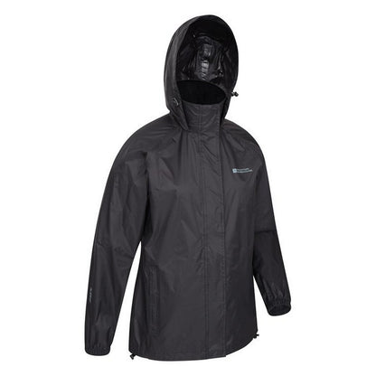 Black - Side - Mountain Warehouse Womens-Ladies Pakka Waterproof Jacket