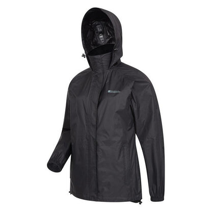 Black - Pack Shot - Mountain Warehouse Womens-Ladies Pakka Waterproof Jacket