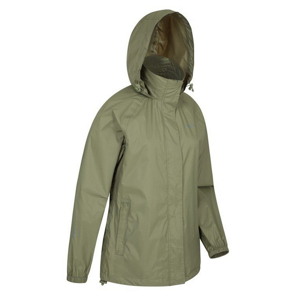 Khaki Green - Side - Mountain Warehouse Womens-Ladies Pakka Waterproof Jacket
