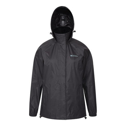 Black - Front - Mountain Warehouse Womens-Ladies Pakka Waterproof Jacket