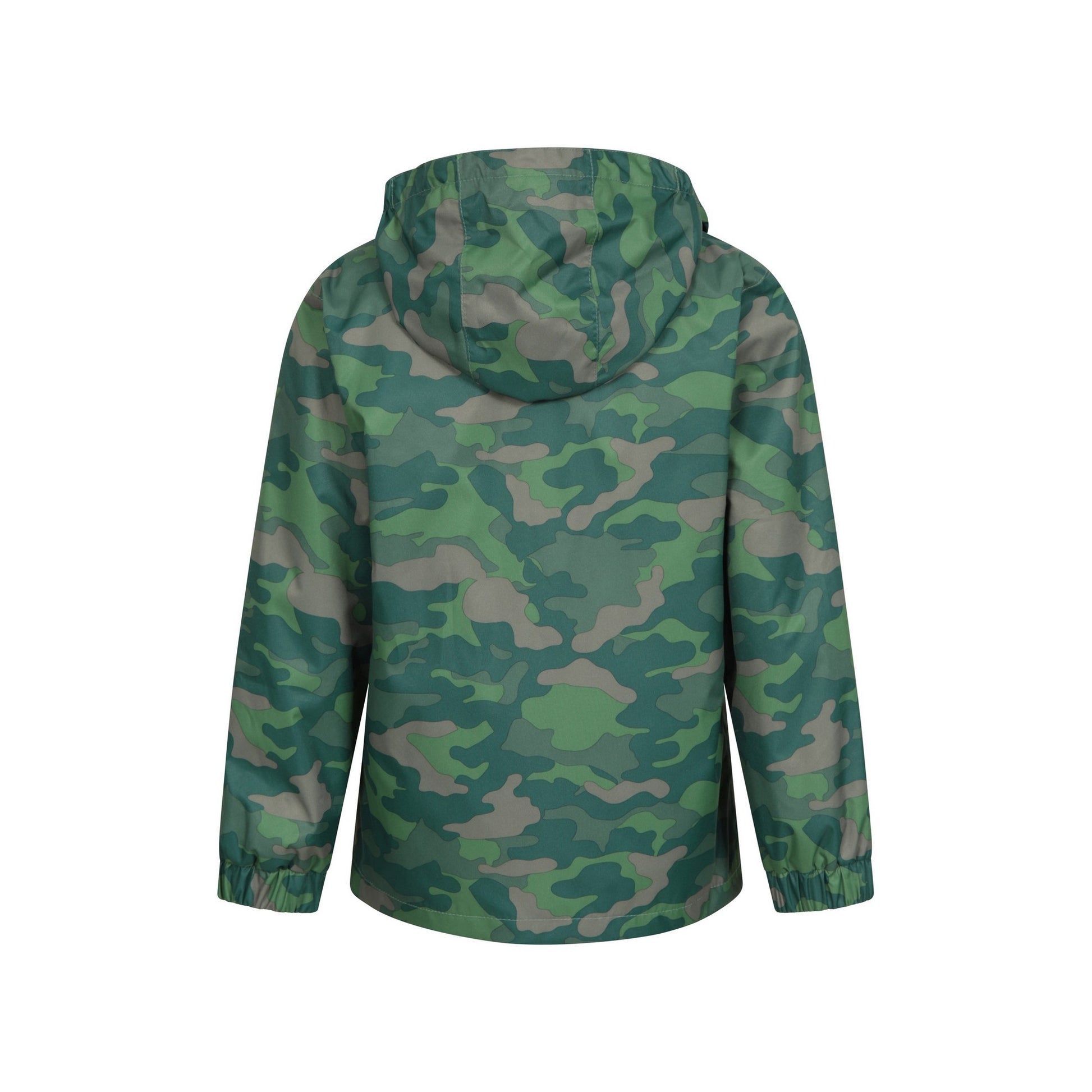 Khaki Green - Back - Mountain Warehouse Childrens-Kids Atom 3 in 1 Waterproof Jacket