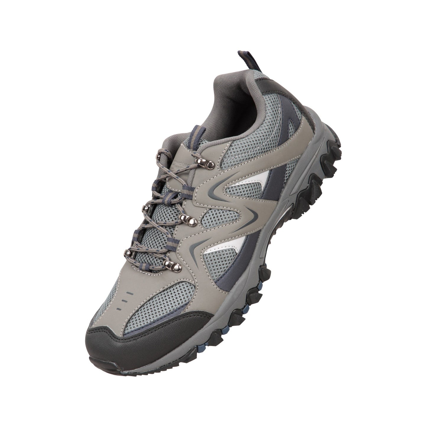 Dark Blue - Front - Mountain Warehouse Mens Jungle Walking Shoes