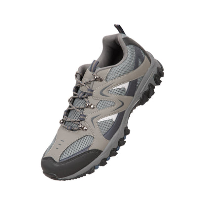 Dark Blue - Front - Mountain Warehouse Mens Jungle Walking Shoes