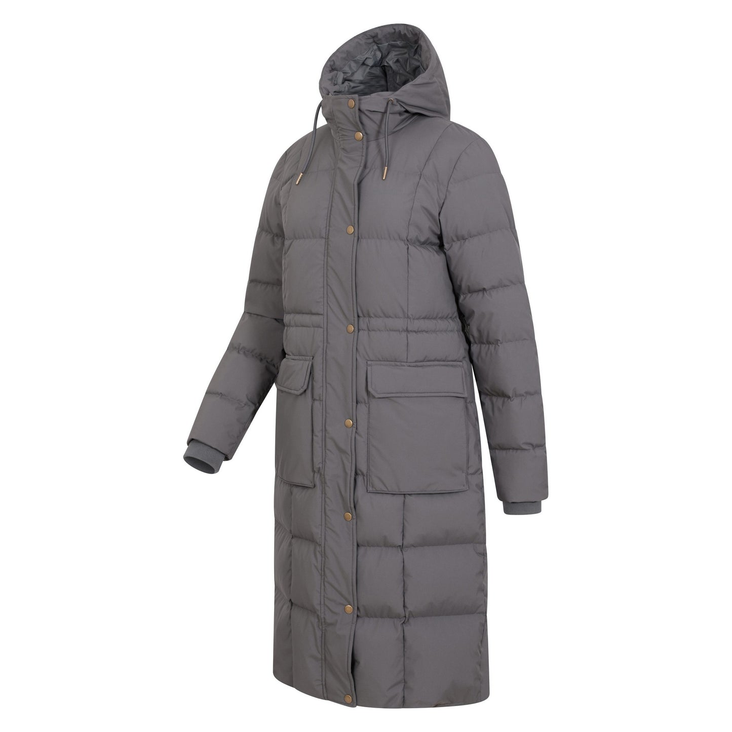 Grey - Side - Mountain Warehouse Womens-Ladies Venus Extreme RDS Down Jacket