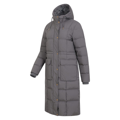 Grey - Side - Mountain Warehouse Womens-Ladies Venus Extreme RDS Down Jacket
