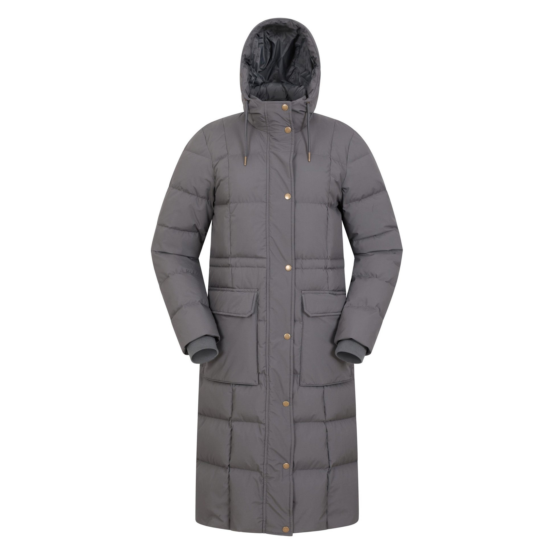 Grey - Front - Mountain Warehouse Womens-Ladies Venus Extreme RDS Down Jacket