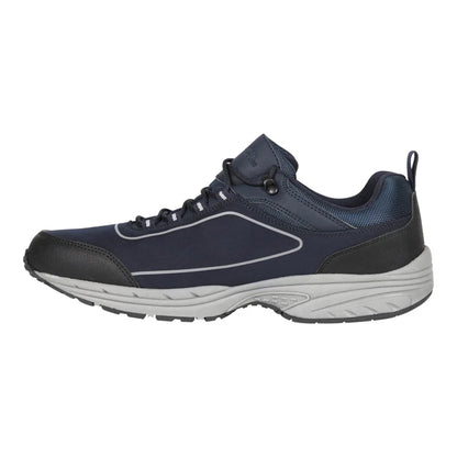 Navy - Side - Mountain Warehouse Mens Ramble Softshell Waterproof Trainers