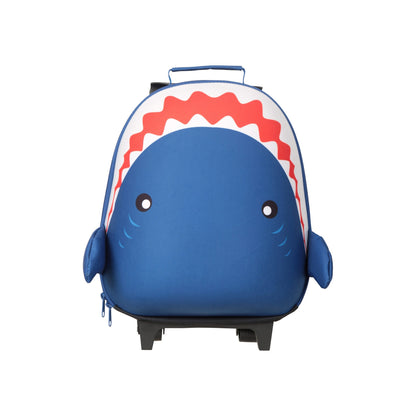 Blue - Front - Mountain Warehouse Shark Hardshell 2 Wheeled Cabin Bag