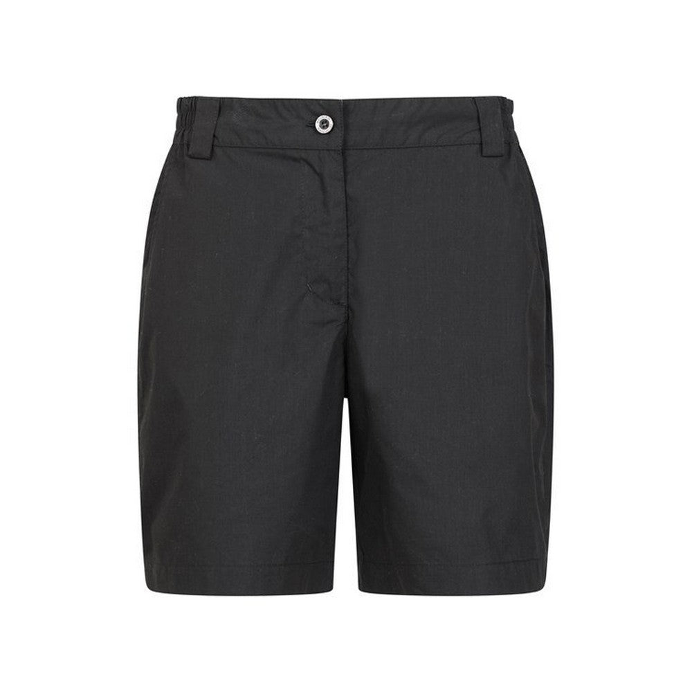 Black - Front - Mountain Warehouse Womens-Ladies Quest Casual Shorts