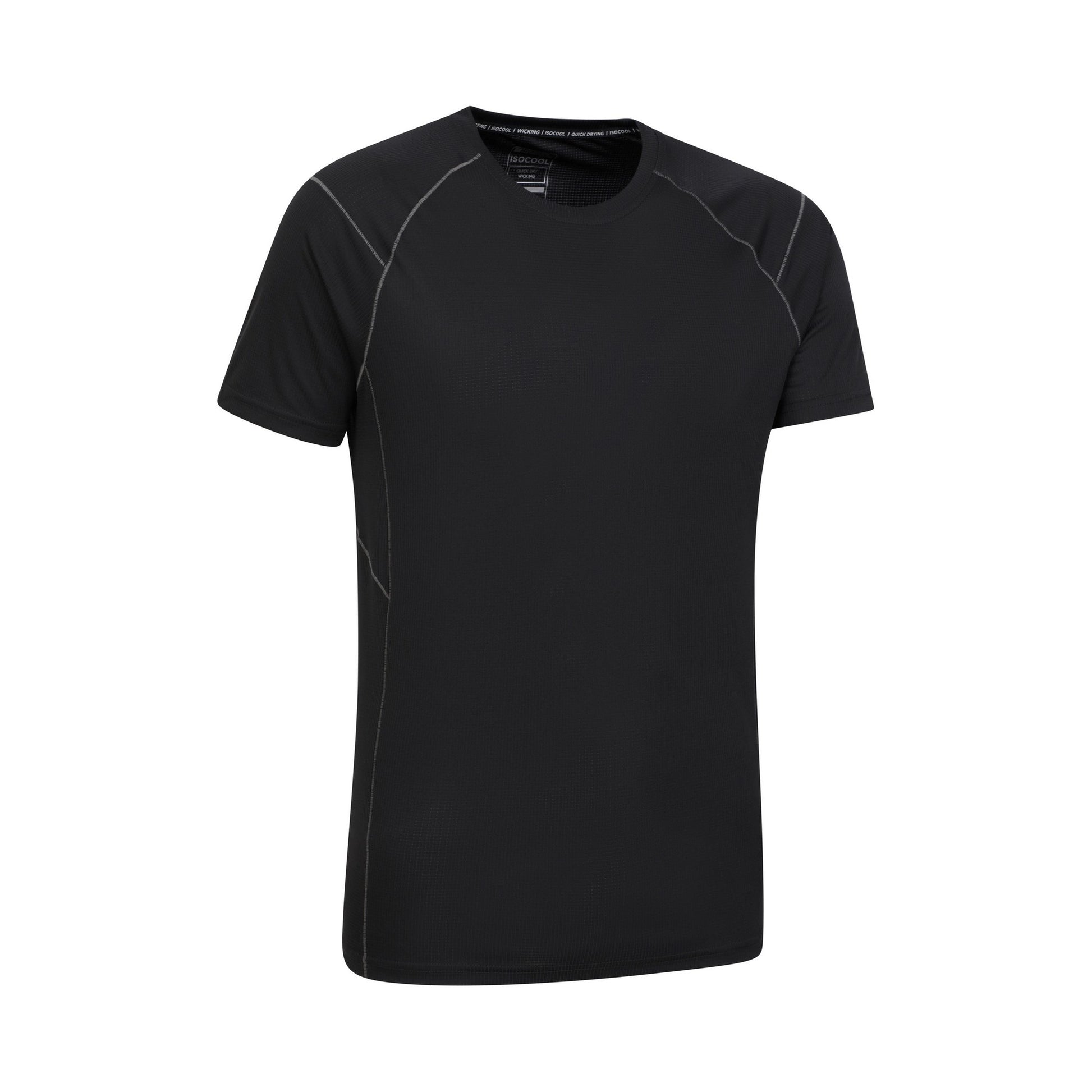 Black - Lifestyle - Mountain Warehouse Mens Approach Lightweight Hiking T-Shirt