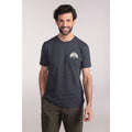 Dark Grey - Front - Mountain Warehouse Mens Adventure Organic T-Shirt