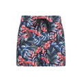 Tropic - Front - Mountain Warehouse Womens-Ladies Floral Stretch Boardshorts