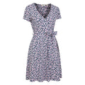 Grey - Lifestyle - Mountain Warehouse Womens-Ladies Santorini Floral Jersey Wrap Dress