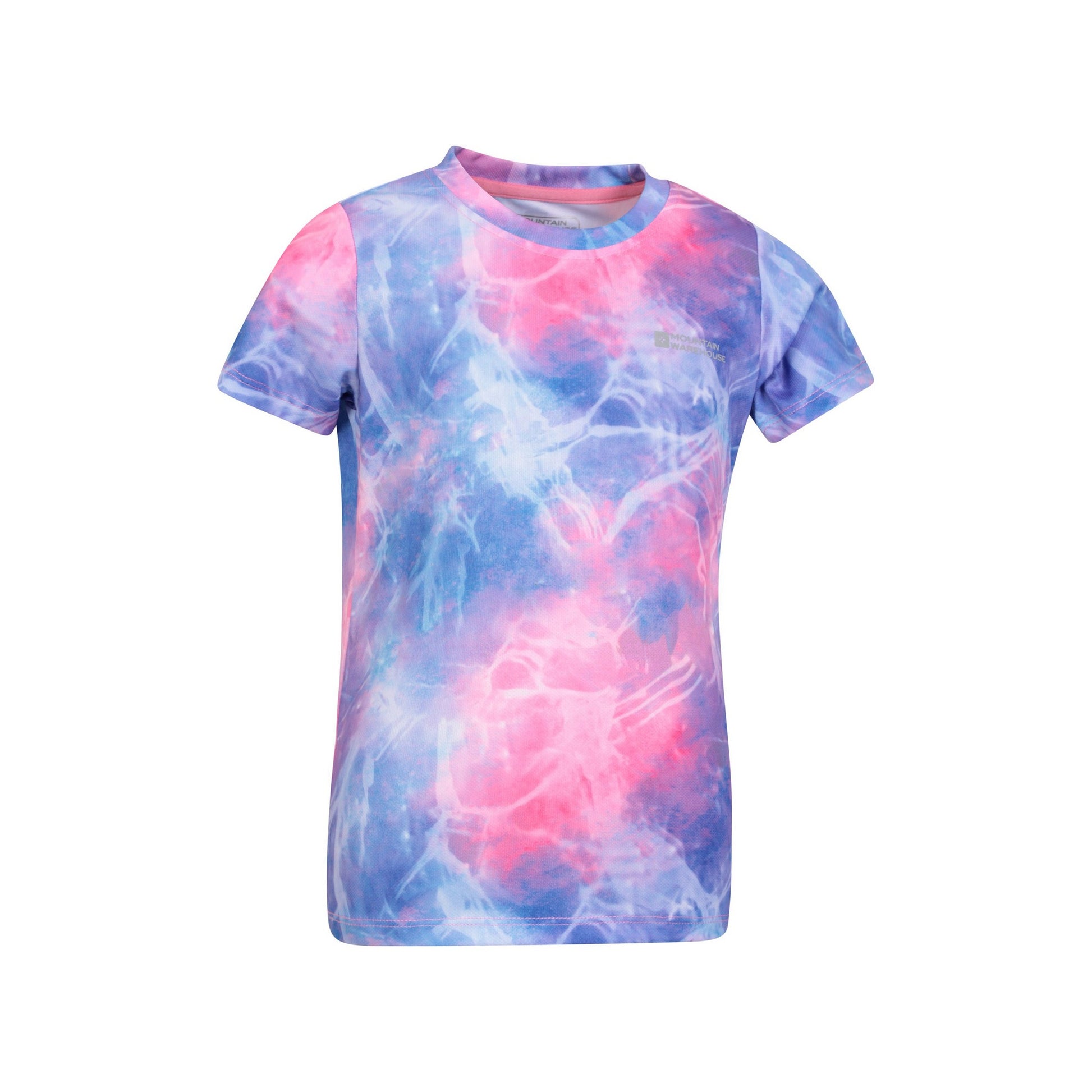 Light Purple - Lifestyle - Mountain Warehouse Childrens-Kids All-Over Print Active T-Shirt
