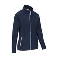 Dark Blue - Side - Mountain Warehouse Womens-Ladies Recycled Fleece Jacket