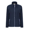 Dark Blue - Front - Mountain Warehouse Womens-Ladies Recycled Fleece Jacket