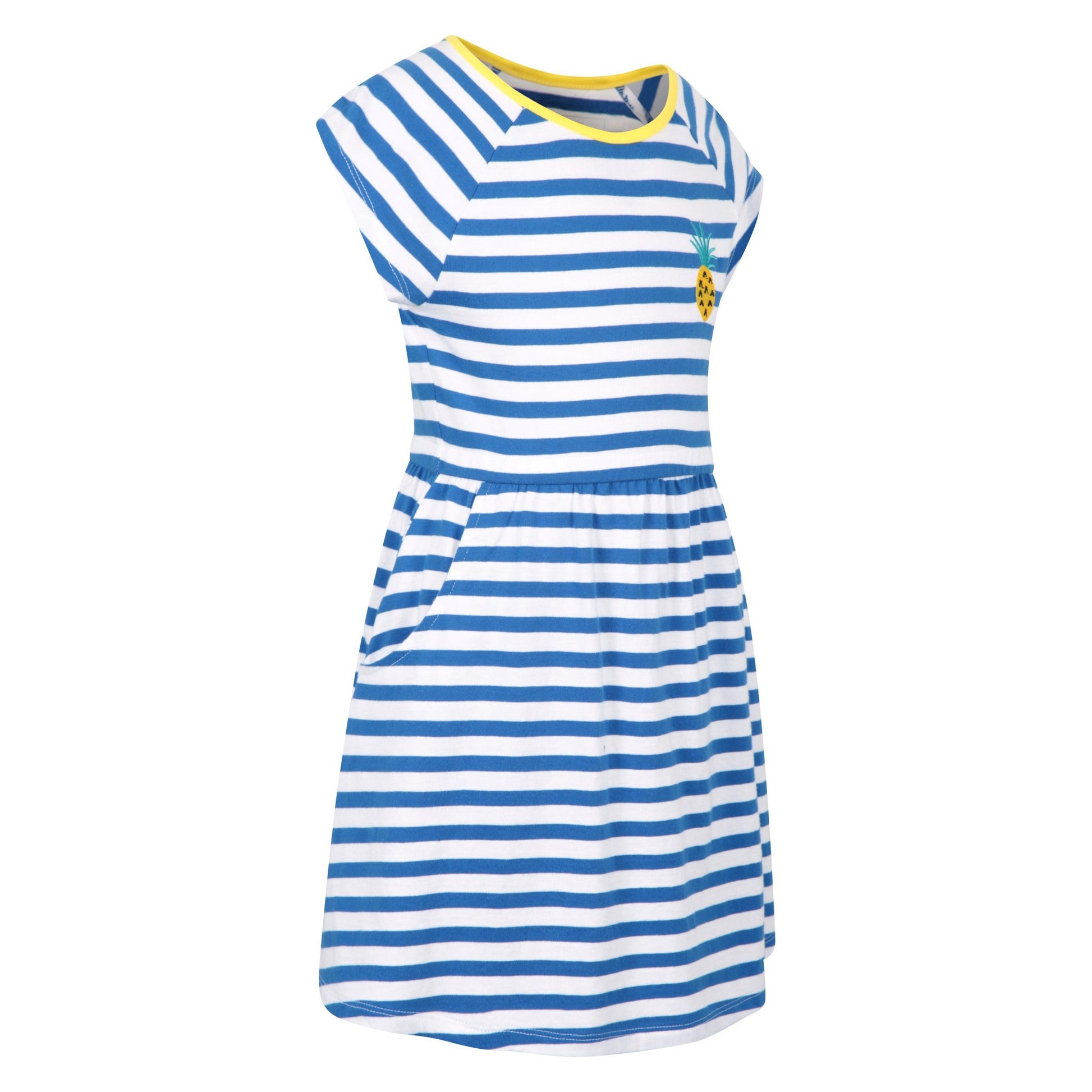 Navy-White - Lifestyle - Mountain Warehouse Girls Penelope Pineapple Organic Dress