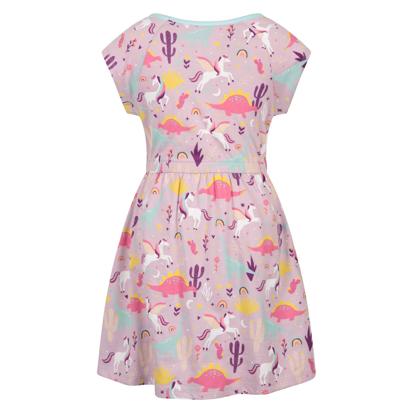 Lilac - Back - Mountain Warehouse Childrens-Kids Penelope All-Over Print Dress