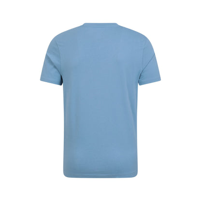 Blue - Back - Mountain Warehouse Mens Tonal Organic T-Shirt
