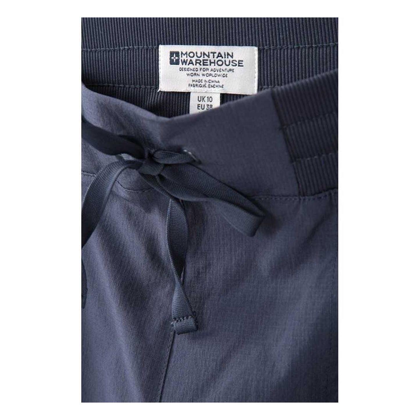 Khaki Green - Close up - Mountain Warehouse Womens-Ladies Explorer Capri